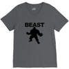 beast muscle guy workout V-Neck Tee