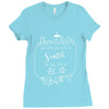 LA (f90) Ladies Fitted T-Shirt
