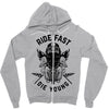 ride fast die young Zipper Hoodie