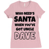 secret santa Ladies Fitted T-Shirt