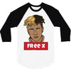 xxxtentacion 3/4 Sleeve Shirt