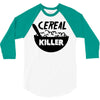 cereal killer 3/4 Sleeve Shirt