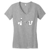nuts! Women's V-Neck T-Shirt