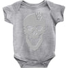 skull tetris Baby Onesie