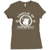 uncle si for president Ladies Fitted T-Shirt