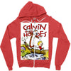calvin hobbes Zipper Hoodie