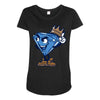 diamond king Maternity Scoop Neck T-shirt