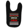 Santa Only Comes Once A Year Grandad Is Always Here To Cheer Baby Bibs
