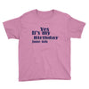 june 6 birthbay Youth Tee