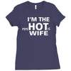 im the hot wife Ladies Fitted T-Shirt