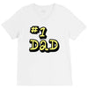 new dad number one 1 dad V-Neck Tee