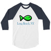 long beach 3/4 Sleeve Shirt
