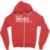 who m.d Zipper Hoodie