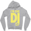 im a dj graphic tee mens Zipper Hoodie