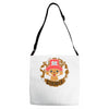 one piece tony tony chopper Adjustable Strap Totes