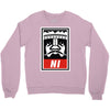 niid to obey Crewneck Sweatshirt