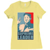 Supreme Leader Un, Kim Jong Un Parody Ladies Fitted T-Shirt
