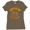 krillin with my homies Ladies Fitted T-Shirt