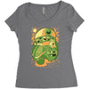 turtle Women's Triblend Scoop T-shirt