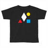 clean bandit shapes geometric Toddler T-shirt