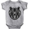 tiger zentangle Baby Onesie
