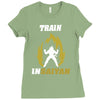 train insaiyan Ladies Fitted T-Shirt