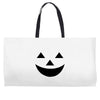 face pumpkin Weekender Totes