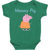 peppa pig mommy pig Baby Bodysuit