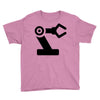 black robot Youth Tee