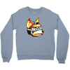 halftone fox (regular) Crewneck Sweatshirt