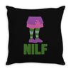nilf Throw Pillow