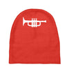 trumpet funny jazz music new Baby Beanies