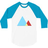 mountains 3/4 Sleeve Shirt