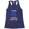 police mom  i rised mine. Racerback Tank