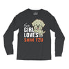 This Girl Loves Shih Tzu Long Sleeve Shirts