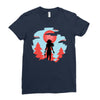 adventure girl Ladies Fitted T-Shirt