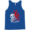 skull &amp; flames Tank Top