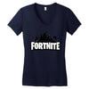fortnite Women's V-Neck T-Shirt