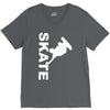 skate  fun skateboard V-Neck Tee