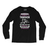 Warning I Belong To A Trucker Long Sleeve Shirts