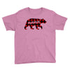 mama christmas bear Youth Tee