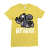 come play with my nuts Ladies Fitted T-Shirt