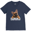 frenchies V-Neck Tee