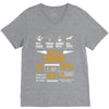 Born June Multitasking Problem Solving Tees V-Neck Tee