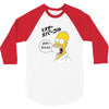 Homer Simpson 3/4 Sleeve Shirt