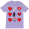 ls lesbian full heart T-Shirt