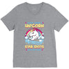 I Wish I Were A Unicorn So I Could Stab Idiots With My Head V-Neck Tee