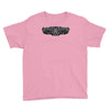 pinstripe 2 skull humor funny Youth Tee