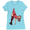 pin up girl Ladies Fitted T-Shirt