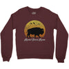 roam sweet roam slouchy Crewneck Sweatshirt